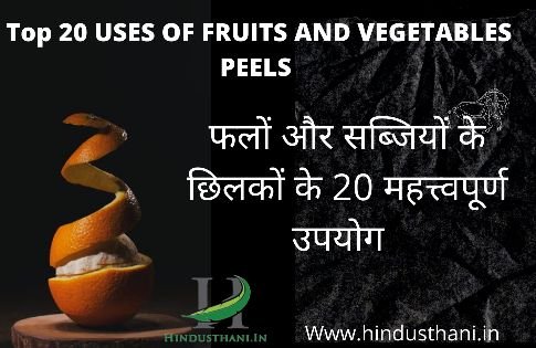 Uses Of Fruits And Vegetables Peels