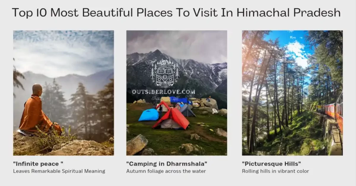 हिमाचल प्रदेश में घूमने के लिए 10 खूबसूरत जगह 